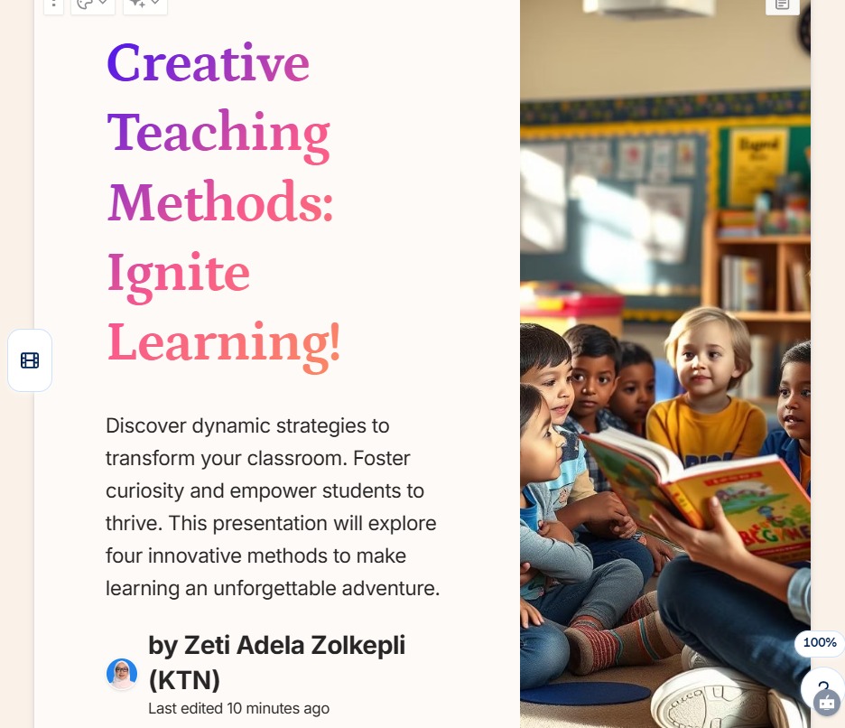 Revamp your Teaching Method